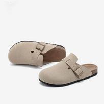 Fashion 2025 Women Suede Clogs Slippers Soft Insole Sandals with Arch Support Shoes Outdoor Beach Suede Clogs Slippers Slides for Men 35
