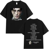 FUNNY Little FEARS Album 2025 T-shirt Damiano David Singer Print Men Women Fashion Casual T-shirt Cotton Summer Harajuku T Shirt S