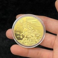 2026 Zodiako Arklys Sėkmės Atminimo Monetos Arklių Metų Commemorative Medalis Metalo Dirbiniai Renginio Atminimo Dovana