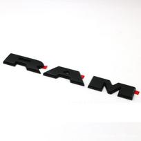 Automobilio stiliaus durelių šoninis sparno lipdukas Ram raidės logotipas emblema dangtelis Dodge Ram 1500 2019 2020 2021 2022 kėbulo lipdukai priedai black