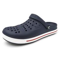 Clog Beach Fashionable Sandals for Men and Suitable for Outdoor Large Sizes CL1820 Navy [Amoji] Men's Sandals, Women's Sandals, Sandals, Women, Wear,