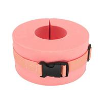 1Pcs Water Ring Eva Foam Aquatic Cuffs With Quick Release Buckle Swimming Float Ring For Swim Fitness Training rožinė