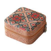 Vintage Jewelry Box, with Soft Interior Organizer, Lightweight Portable Travel Storage Case for Rings Earrings Necklaces