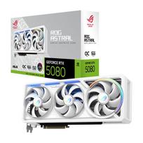 ASUS Graphics card GeForce RTX 5080 ROG ASTRAL OC GDDR7 256bit 2HDMI/3DP white