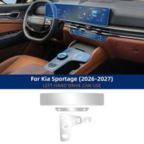 TPU vidinės apsauginės plėvelės Kia Sportage NQ5 2026-2027 Anti-Scratch Skaidrus lipdukas Set / Matte transparent / RHD juoda