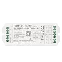 MiBoxer PW5 LED controller (20A, 12–48V, WiFi + 2.4 GHz) for MONO/CCT/RGB/RGBW/RGB+CCT LED strips