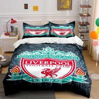 Liverpool Football Club Bedding Set Bedding set (1 duvet cover, 2 pillowcases, duvet not included) 135x200cm