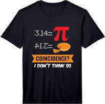 Pi Day Random? Funny Math Gift Fun Performance  Unisex T-Shirt L