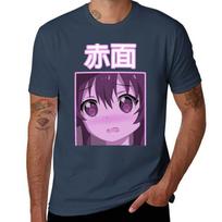 Blush Pink Sad Japanese Anime Aesthetic Tshirt Quick Dry Travel Tshirt S
