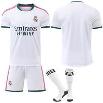 27 Real Madrid home court Ronaldo No. 7 jersey Bellingham No. 5Mbappe No. 10 football jersey set 16