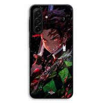 Coque Pour Samsung Galaxy A56 Demon Slayer Tanjiro Kamado énervé manga anime Maniacase