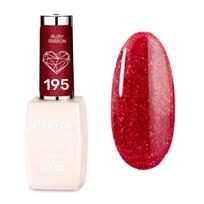 Manica LED/UV Hybrid Nail Polish 10ml - Ruby Ribbon - 195