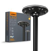 Solar lamp head with remote control and motion sensor 1400lm IP54 GLSO Videx
