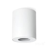 Ceiling light fixture 1xGU10 round IP44 white