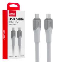USB-C charging cable USB-C 60W 300cm FullLINK model X111 data transmission AMIO-04293