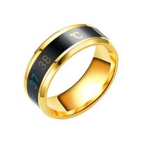 Couple's Temperature Physical Induction Folding Joint Jewelry Women's And Men's Thumb Gift A