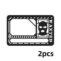 Anti-folding ID Card Protection Case Sturdy Card Protective Sleeve  Collecting Enthusiast black