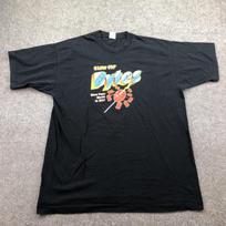 Vintage Blow Pop Bytes Shirt Mens XL Black Fruit Of The Loom Candy Promo 90s Unisex T-Shirt XXXL