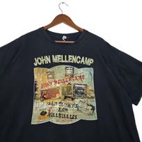 John Mellencamp Tour Shirt 2XL Sad Clowns and Hillbillies 2017 Black Band Tee 2X Unisex T-Shirt XXL