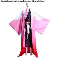 Anime Bungo Stray Dogs Ozaki Kouyou Cosplay Kostiumas Higanbana Japoniška Raudona Spausdinimo Kimono Vyras Moteris Karnavalo Šventės Kostiumas L