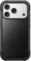 NOMAD Rugged Leather Case for iPhone 17 Pro, Black Horween Leather