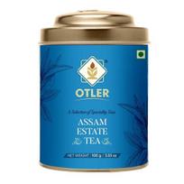 Otler Premium Assam Black Tea | Fresh Whole Leaf Chai Patti | 100g | Authentic Indian Estate Tea for Traditional Chai (New & Improved) 100GM