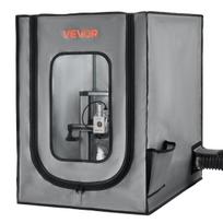 3D Printer Enclosure with Ventilation, Dustproof Waterproof Oxford Cloth Resin 3D Printer Tent, Constant Temperature Protective Case with LED,