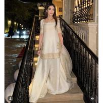 Paksiatni Designer Party Wear Palazzo Suit Indian Beautiful Ethnic Salwar Kameez M