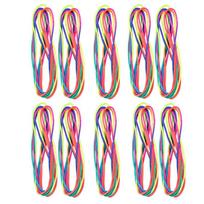 Rainbow 10Pcs Rope Finger Games For Kids Cats Cradle String Toy Children'S Day Festival Birthday Party Favors Kinder Spiele
