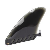 Paddle Board Fin TPU 4.6 Inch Bendable Surfboard Tail Fin Replacement with Screw for Surfing Accessories Black
