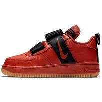 (GS) Nike Air Force 1 Utility 'Dune Red' Kids' AJ6601-600 EU 38.5
