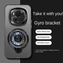 For Huawei Honor Magic 6 Pro Case Hard PC With Gyro Ring Magnetic Protective Back Cover Case For Magic 6 5 4 Pro Phone Shell For Magic 6