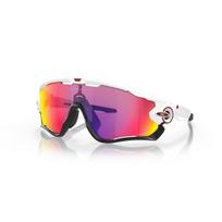 Oakley Jawbreaker akiniai | Polished White - Prizm Road