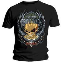 Five Finger Death Punch Unisexs TShirt Black Large S