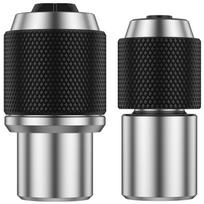 2Pcs Tap Socket Set Steel Tap Extractor Socket with Adjustable Jaw Tap Extractor Tool Tap Socket Tool Screw Extractor Socket