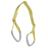 3T Flat Lifting Sling PES Webbing Straps High Strength Load Crane Accessories Wide 75mm2 Meters Color: Yellow