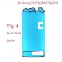 For Samsung Galaxy Z Flip 2 3 4 5 6 Rear Battery Back Cover Housing Waterproof Seal Sticker Adhesive Glue Tape Flip4 front
