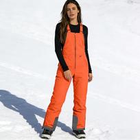 Ski Pants Women Ski Bib Overalls Snowboarding Pants Adjustable Shoulder Strap Snowsuit L šafranas