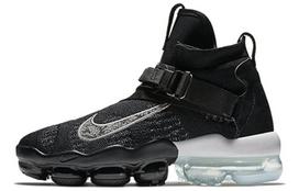 Nike Air VaporMax Premier Flyknit Juoda Metalinė Sidabrinė Balta AO3241-002 44 black