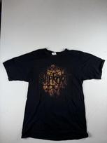 Vintage Slipknot Snuff Band Shirt Size Small Flames Double Sided Metal Rock Unisex T-Shirt S