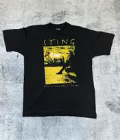 Vintage 1993 Sting T-shirt Ten Summoner's Tales World Tour Men's L Size Black Unisex T-Shirt XXL