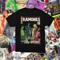 Vintage Washed The Ramones Band Punk Rock 50th Anniversary Graphic T-shirt Men Women Printed Tee Summer Casual Fashion Clothing Tops Streetwear 4XL