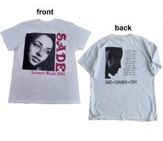 NEW - Sade Lover’s Rock 2001 Summer Tour Vintage reprint T-Shirt Unisex T-Shirt XXXXL