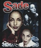 Vintage SADE LOVERS ROCK TOUR 2001 AOP 80s Music L Single Stitch Shirt REPRINT Unisex T-Shirt M