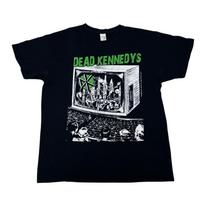 Dead Kennedys Shirt Large Black Concert Punk Rock Band Tee Black Flag Misfits Unisex T-Shirt XXXXL