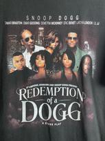 Snoop Dogg Redemption Of A Dogg Stage Play Rap Tshirt Men's X-Large Made In USA Unisex T-Shirt M