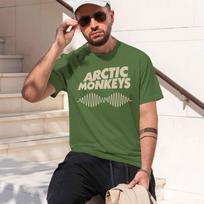 2026 New Model Retro Arctic Monkey Album Tour Sided Pattern Tshirt Unisexs Unisexs Hip Hop Cotton Tshirt S