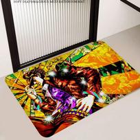 Classic Anime J-Jojo B-Bizarre A-Adventure Entrance Door Mat Nordic Style Bedroom Doormat Home Balcony Anti-Slip Home Decor 40cm x 60cm