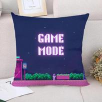 Gamer Pixelated Retro Personal Cushion Cover  ×  Short Plush Decorative Cushions for Sofa Pillowcase  Twin Size Bedding 40x40cm juoda