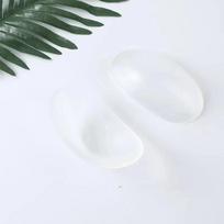 1 Pair Universal Silicone Shoulder Pads for Both Men  Women  Fits All, Self-adhesive and Non Slip, Invisible and Seamless skaidri